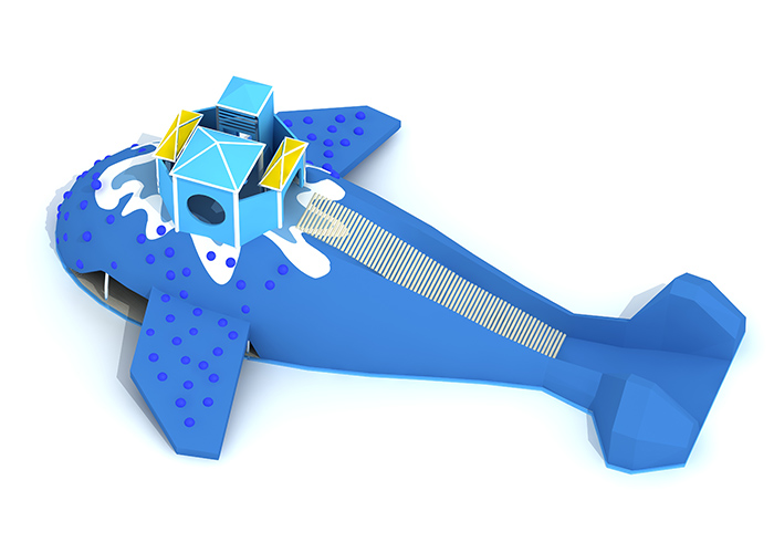 <b>牧童定制游乐设备-蓝鲸造型</b>